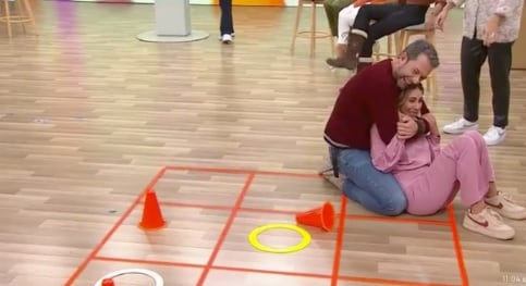 Iván Lalinde le pidió disculpas a su compañera de Día a Día tras en incidente