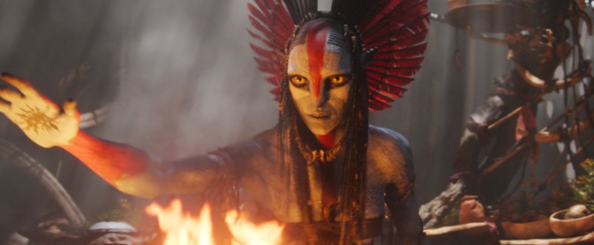 Oona Chaplin es Varang en 'Avatar Fire and Ash'.