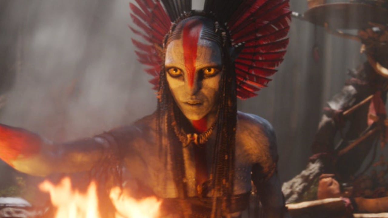 Oona Chaplin es Varang en 'Avatar Fire and Ash'.