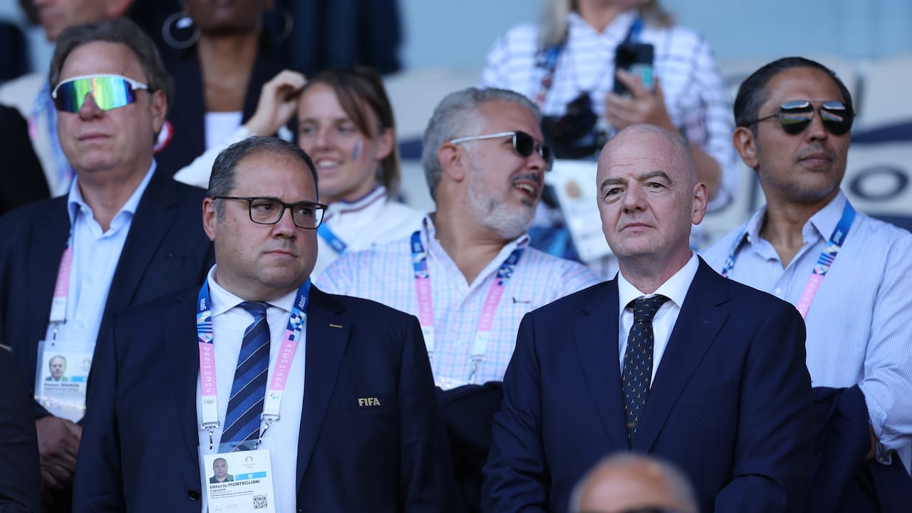 Victor Montagliani y Gianni Infantino, al frente de la FIFA
