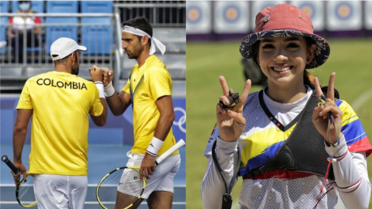 Programación de los colombianos en Tokio 2020. Foto: Instagram/jscabal y vofvadi