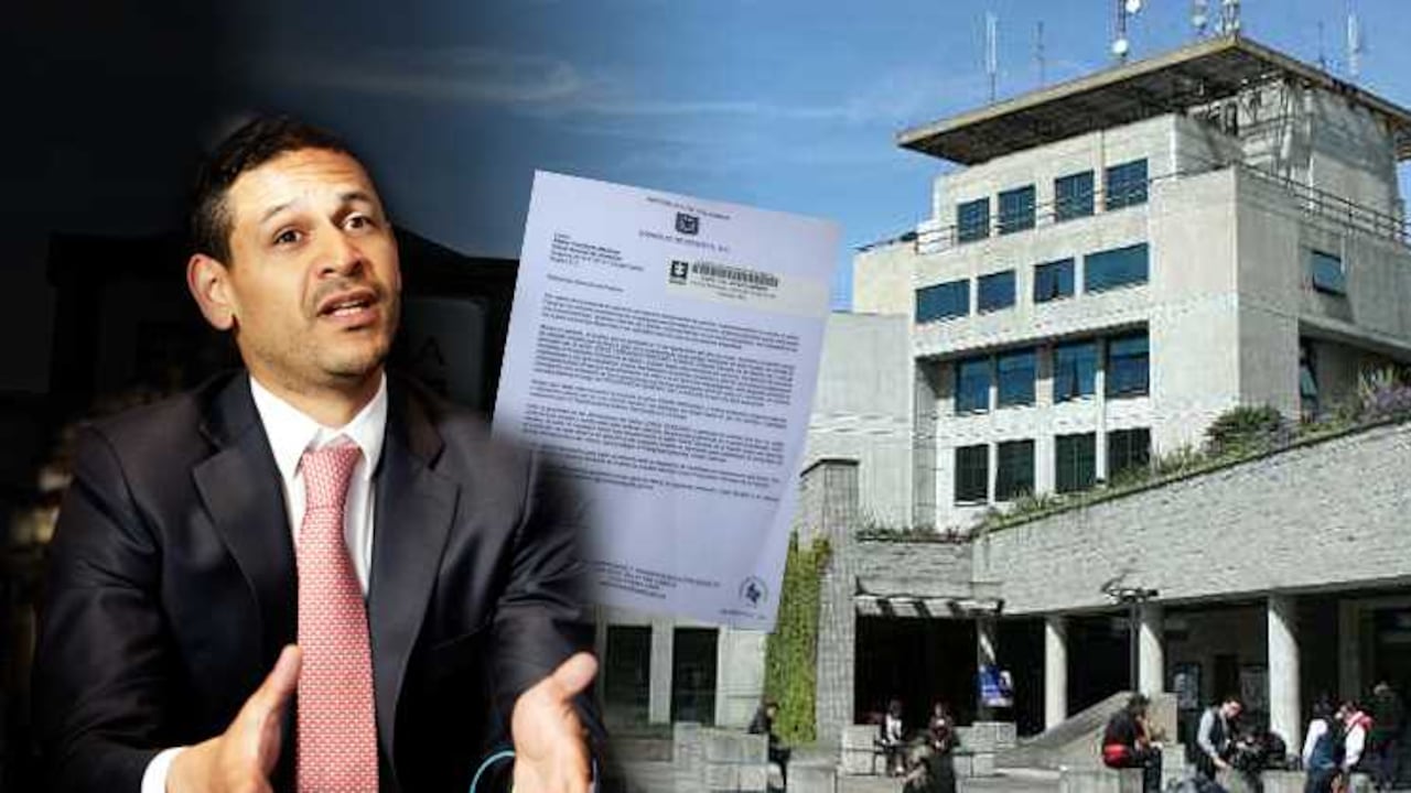 Concejal de Bogotá por el Centro Democrático, Daniel Palacios.