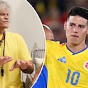 El Pibe Valderrama pidió que le dejen quieto a James Rodríguez