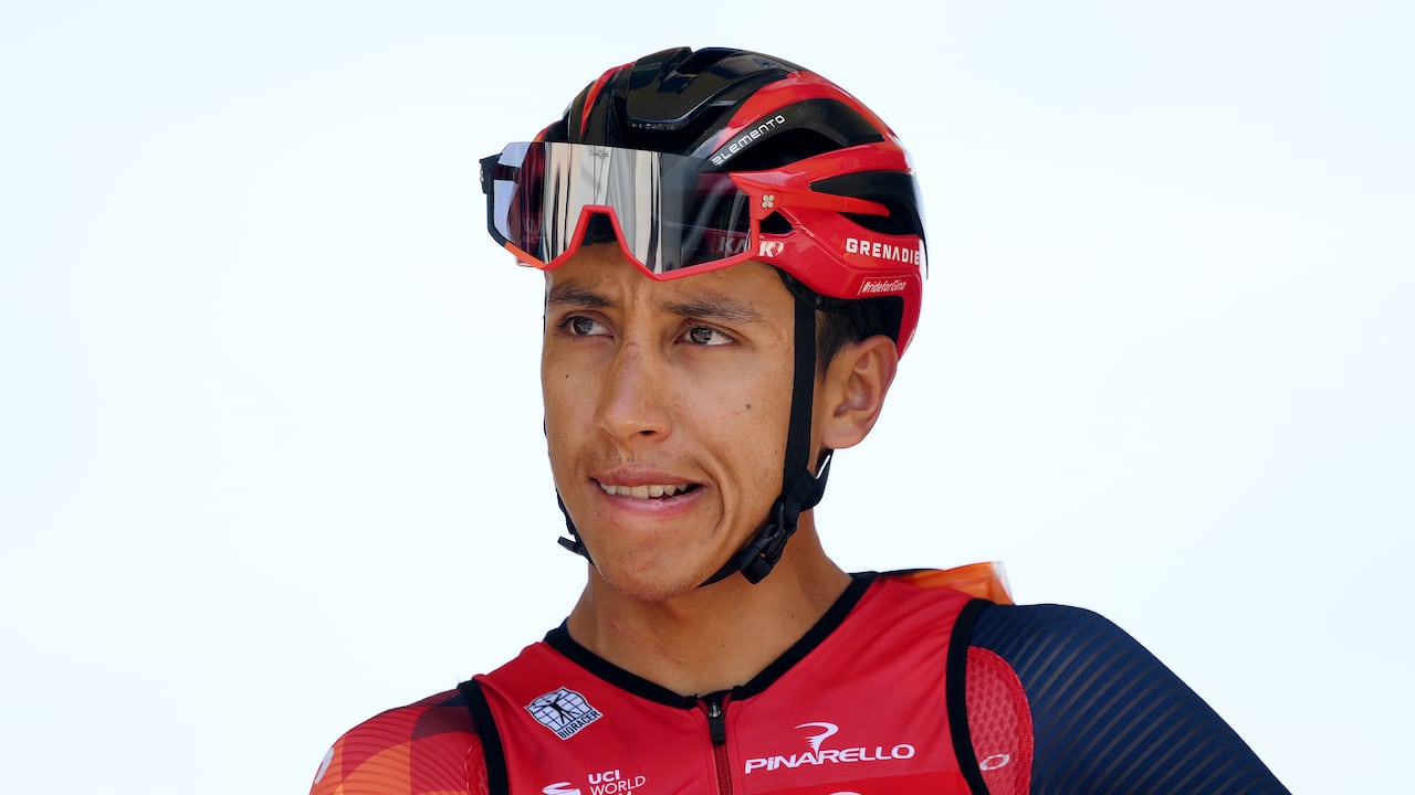 Egan Bernal, ciclista colombiano del Ineos Grenadiers