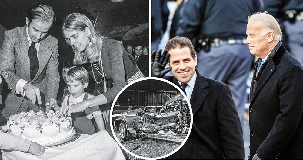 Joe Biden quiso renunciar al Senado y hasta consideró suicidarse tras la muerte de su primera esposa y de su hija Naomi, pero pensó en que no podía dejar solos a Beau y Hunter. Más tarde, Beau, considerado el preferido del presidente, moriría de cáncer. 