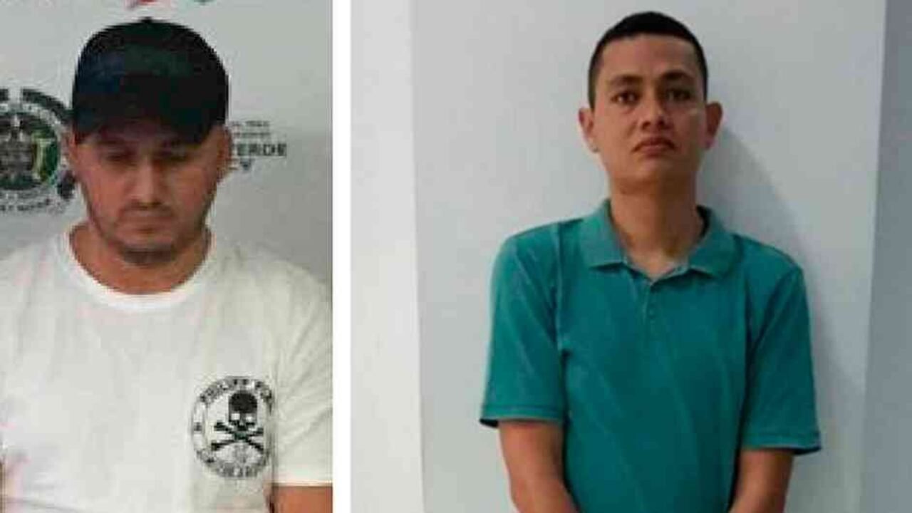 Alias Platino (Izquierda) y alias Reseco (Derecha).