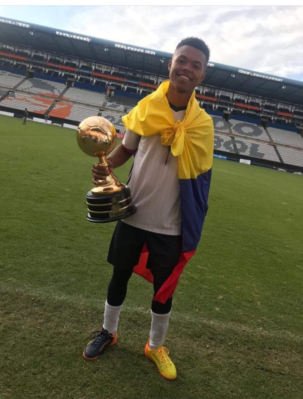 Ander Jafeth Salas Mejía se fue hace cinco años a México.