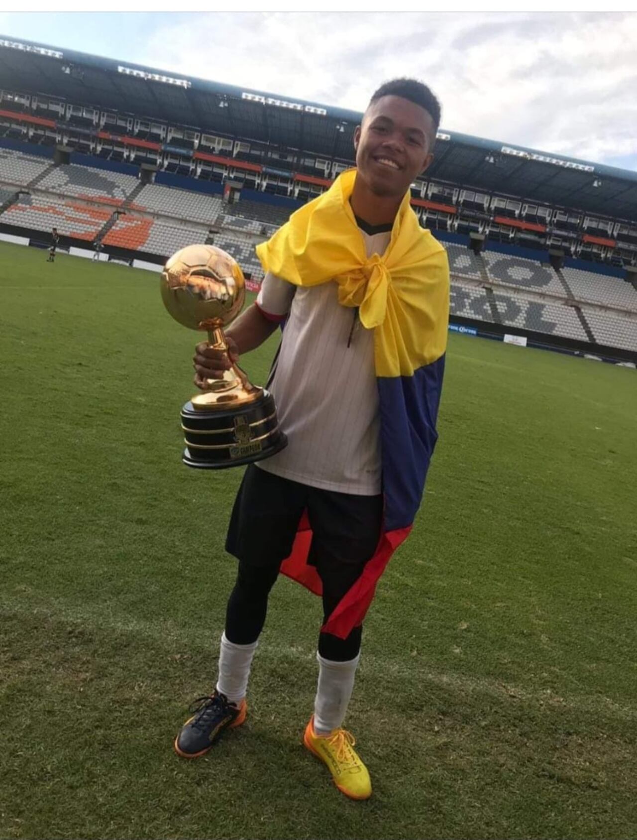 Ander Jafeth Salas Mejía se fue hace cinco años a México.