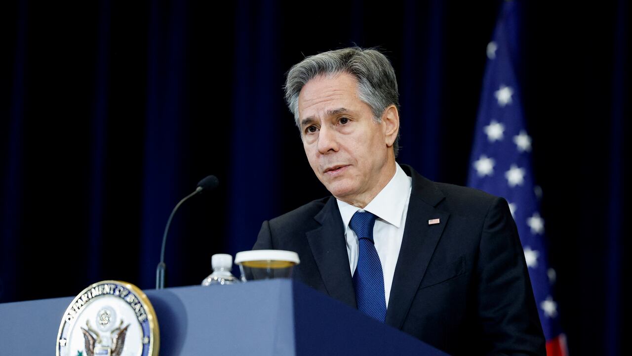 Antony Blinken, secretario de Estado de Estados Unidos.