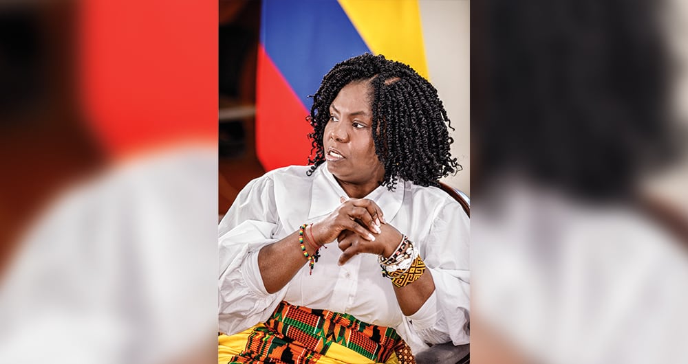  La vicepresidenta Francia Márquez subió el formato de bienes y conflictos de interés en blanco. 