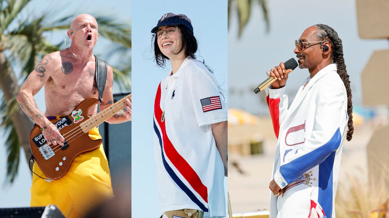 Artistas estadounidenses cantaron en el cierre de los Juegos Olímpicos 2024.