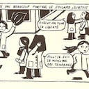 Viñeta en francés de Persépolis, de Marjane Satrapi. Luciana.Luciana/Flickr, CC BY