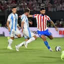 Paraguay enfrentando a Argentina