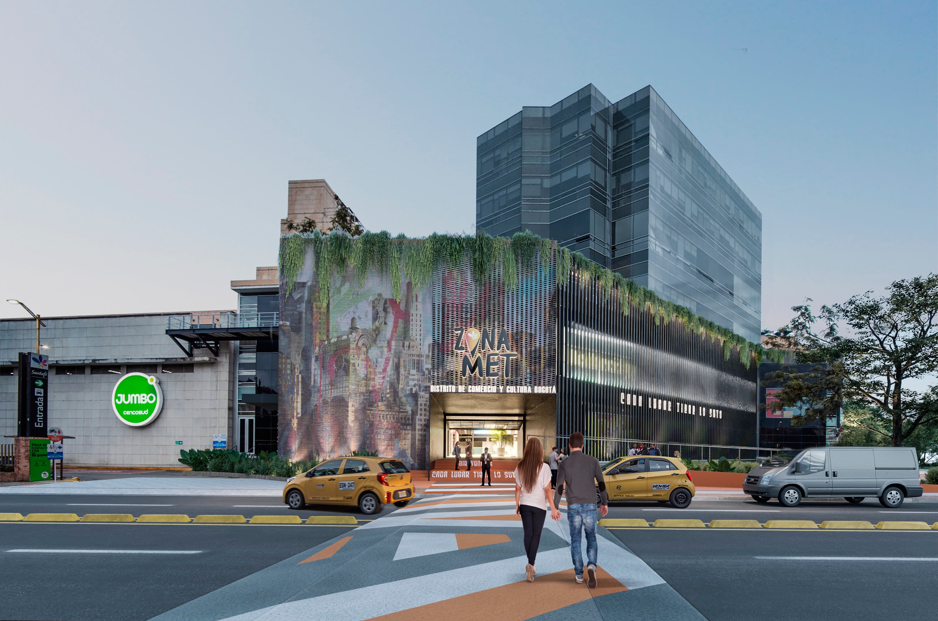 Son cerca de 15.000 metros cuadrados de proyecto con una confluencia de comercio y entretenimiento