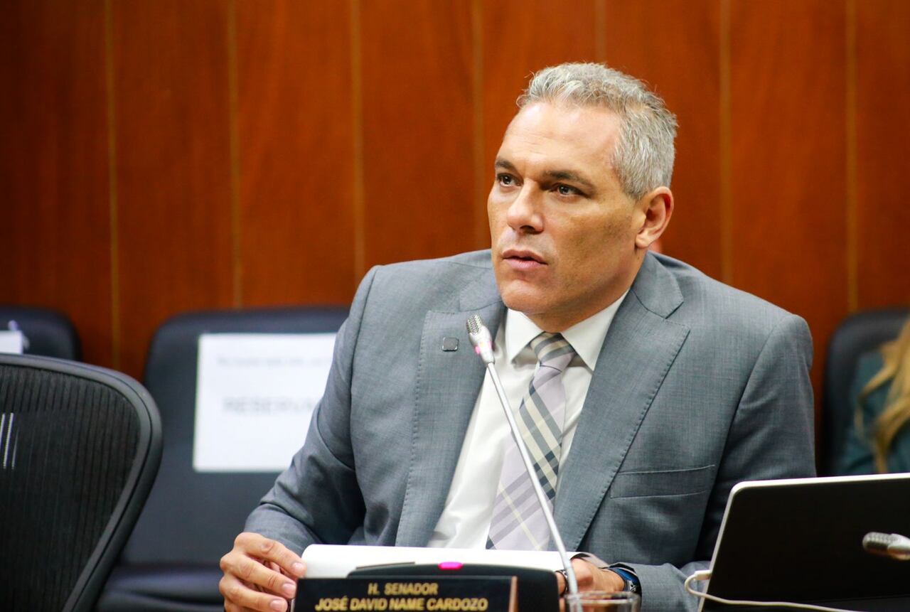 El senador del Partido de la U, José David Name.