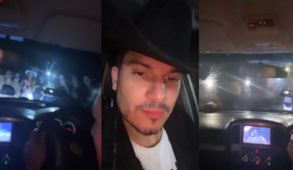 El cantante compartió una situación que vivió con un grupo de fanáticas.