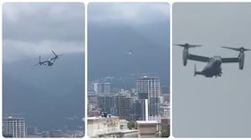 Aviones militares de Estados Unidos sobre Caracas