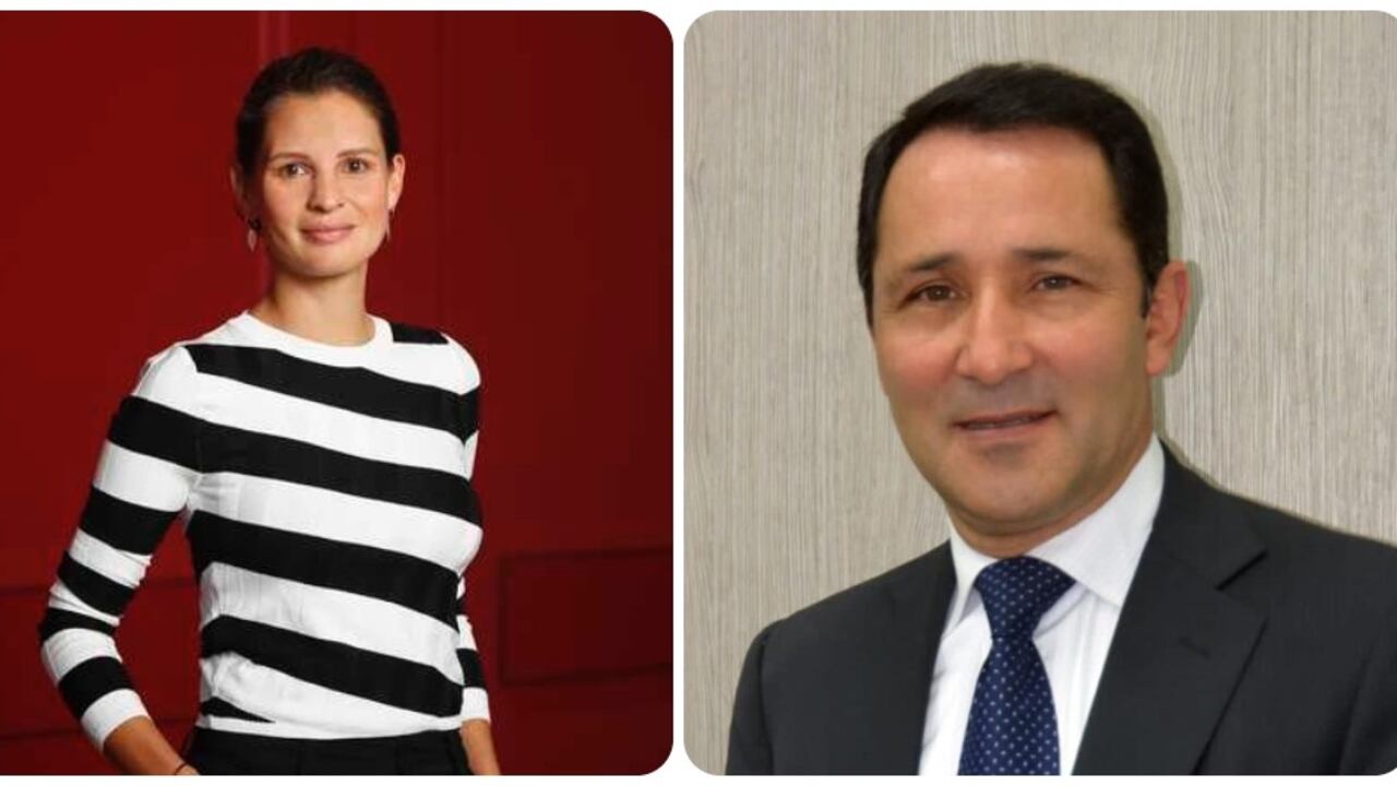 Andrea Padilla, senadora animalista y César Rincón, ganadero colombiano.