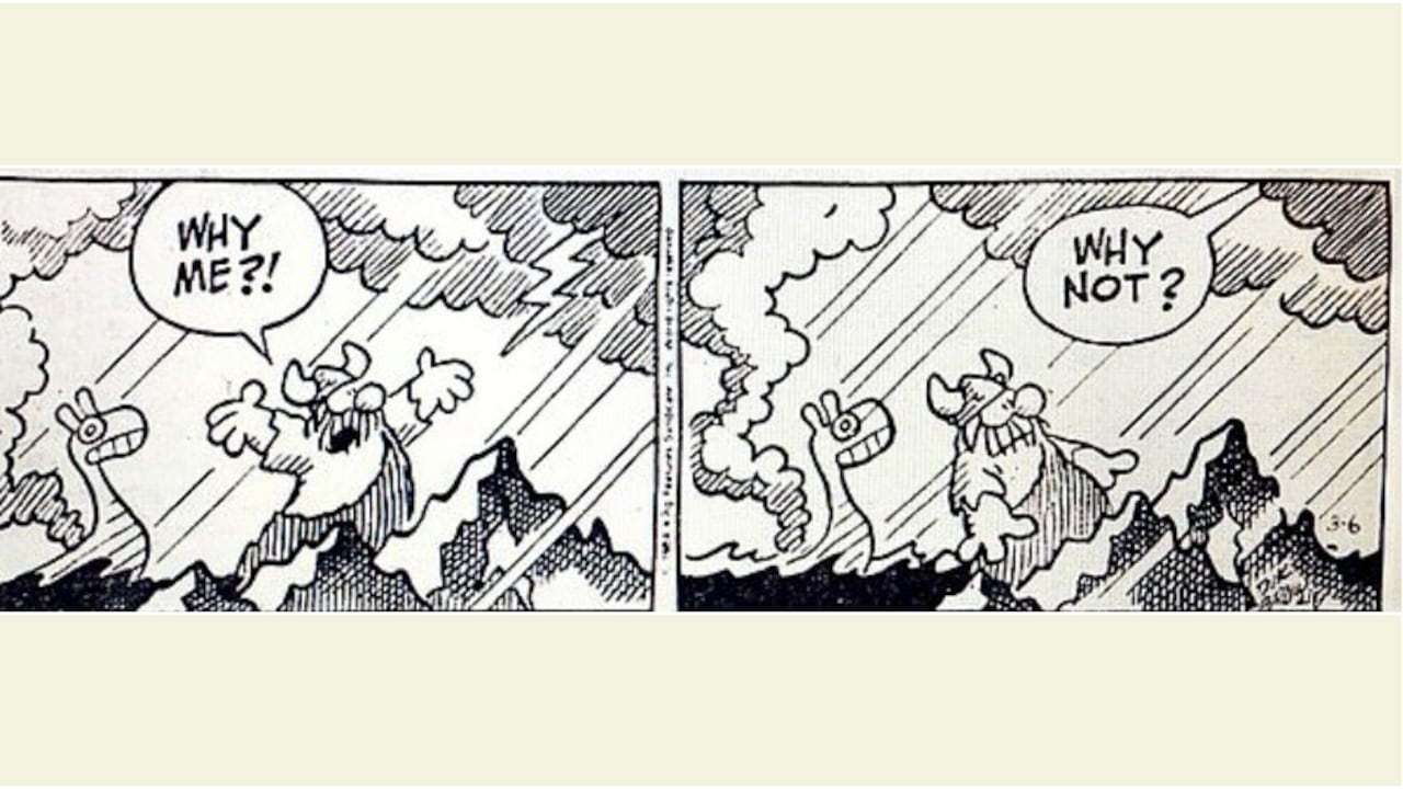 El papá del actual presidente electo de Estados Unidos le regaló una tira cómica de Olafo cuando murieron su primera esposa y su hija de un año. - Foto: Getty Images