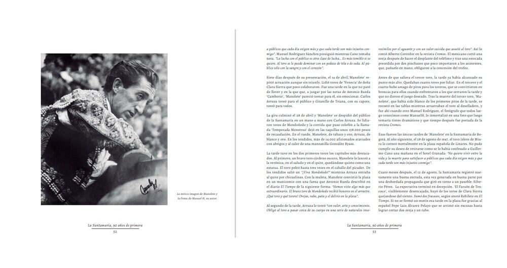 Manolete firmó uno de los capítulos más importantes de la historia de la Plaza de Toros de Bogotá.