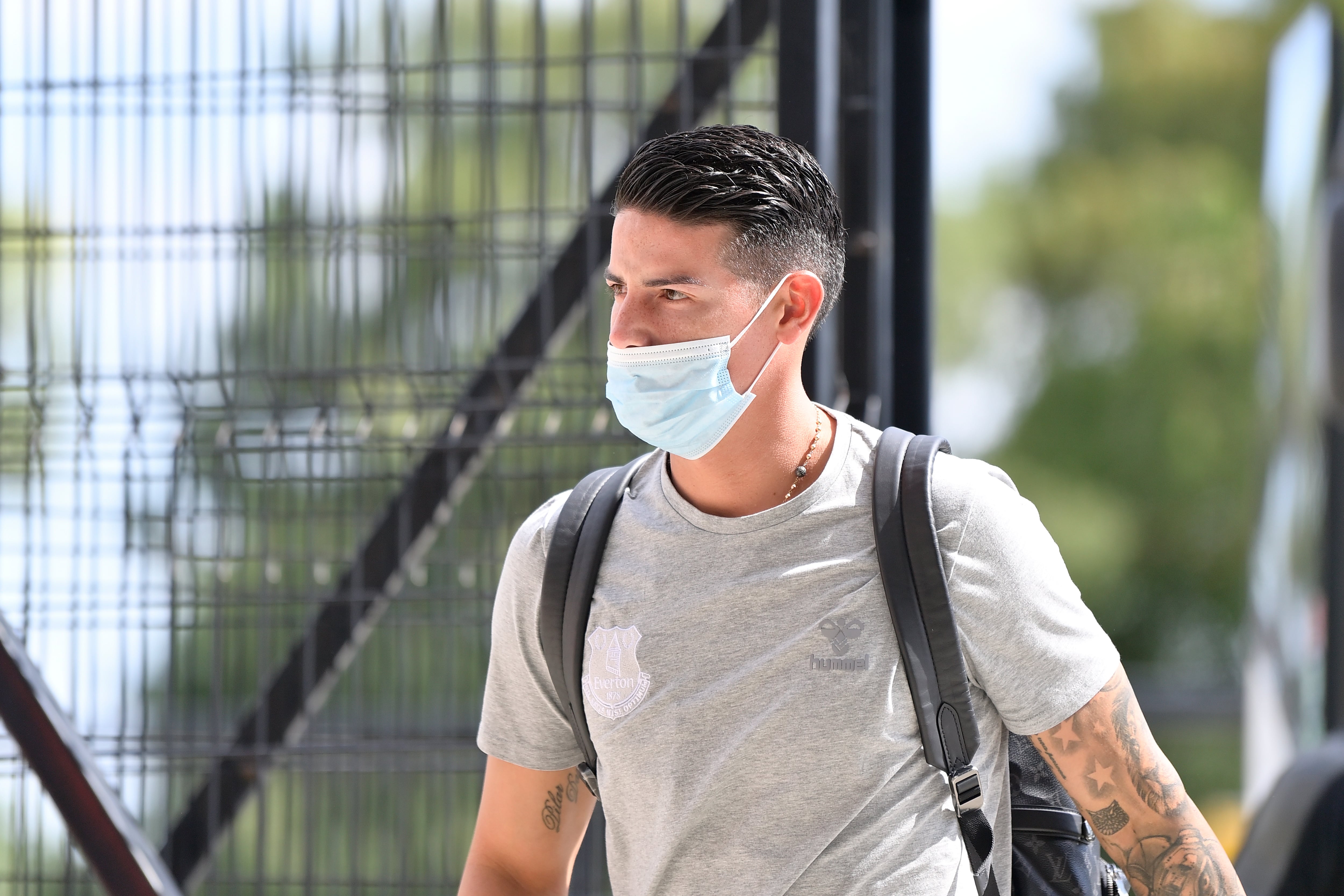 James Rodríguez dijo adiós al Olympiacos desde el pasado 14 de abril.