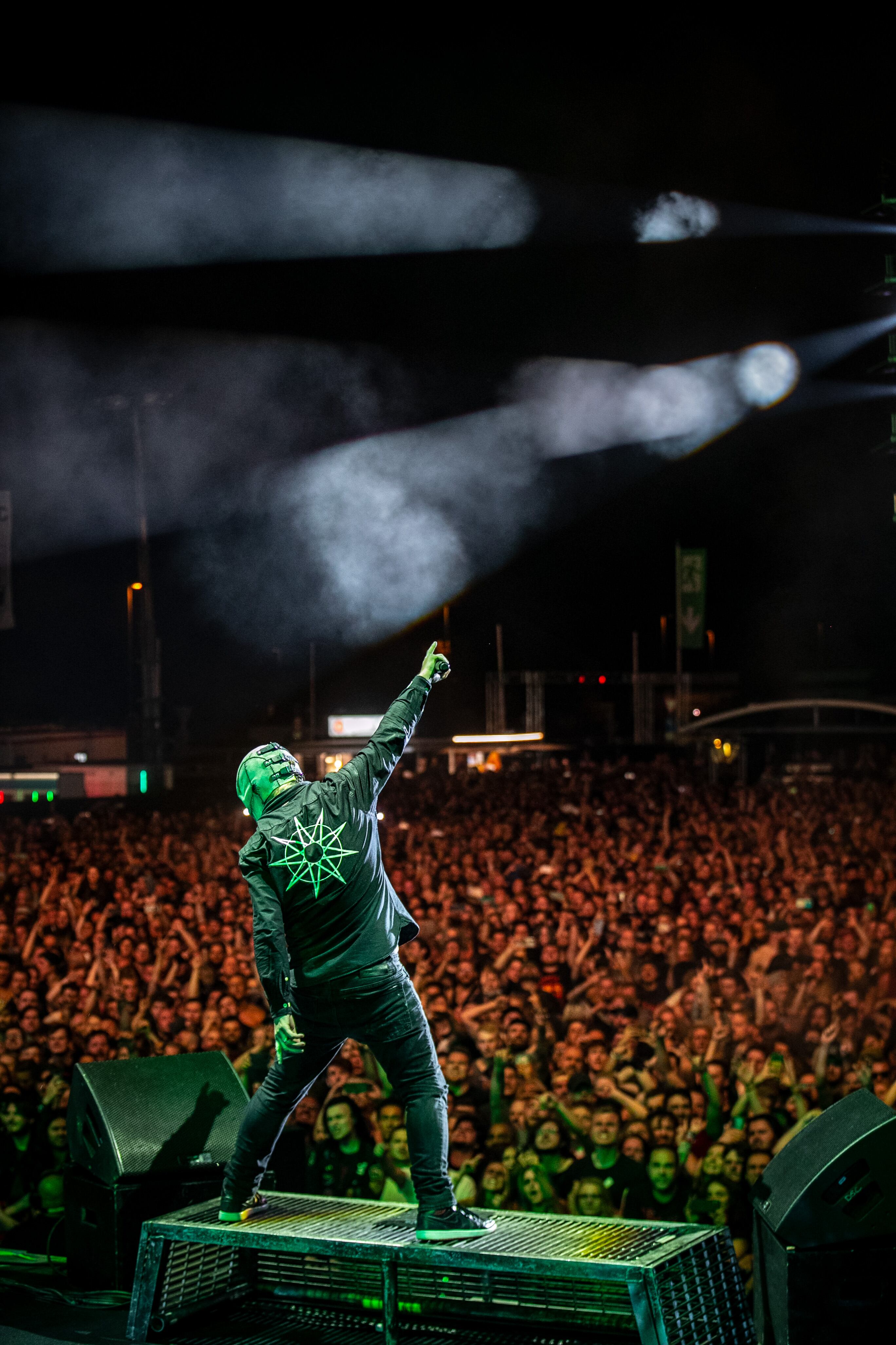 Corey Taylor es un frontman como pocos, y en los contrastes entre su voz clara y sus gritos de poder se destaca en el mundo del metal.
