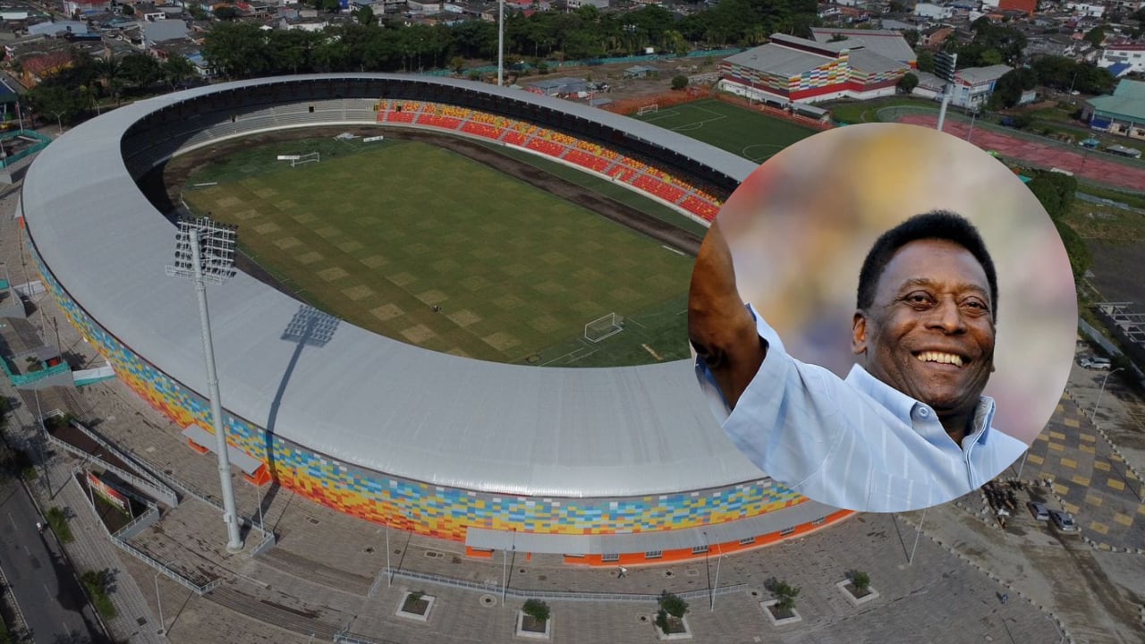 Estadio Bello Horizonte de Villavicencio llevará el nombre de Pelé.