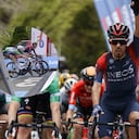 El colombiano se llevó la cuarta etapa en la Vuelta al País Vasco