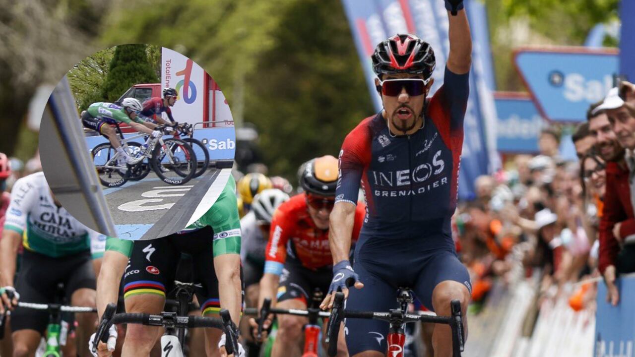 El colombiano se llevó la cuarta etapa en la Vuelta al País Vasco