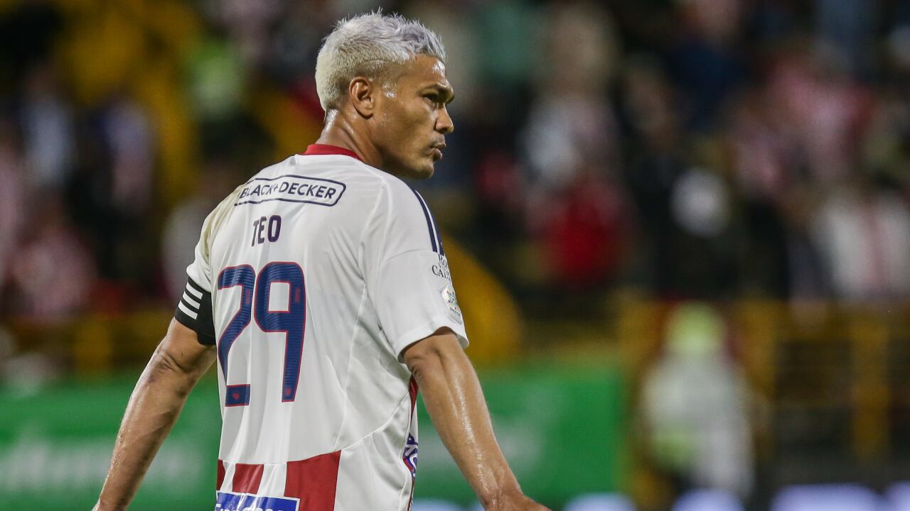 Teófilo Gutiérrez, delantero del Junior de Barranquilla