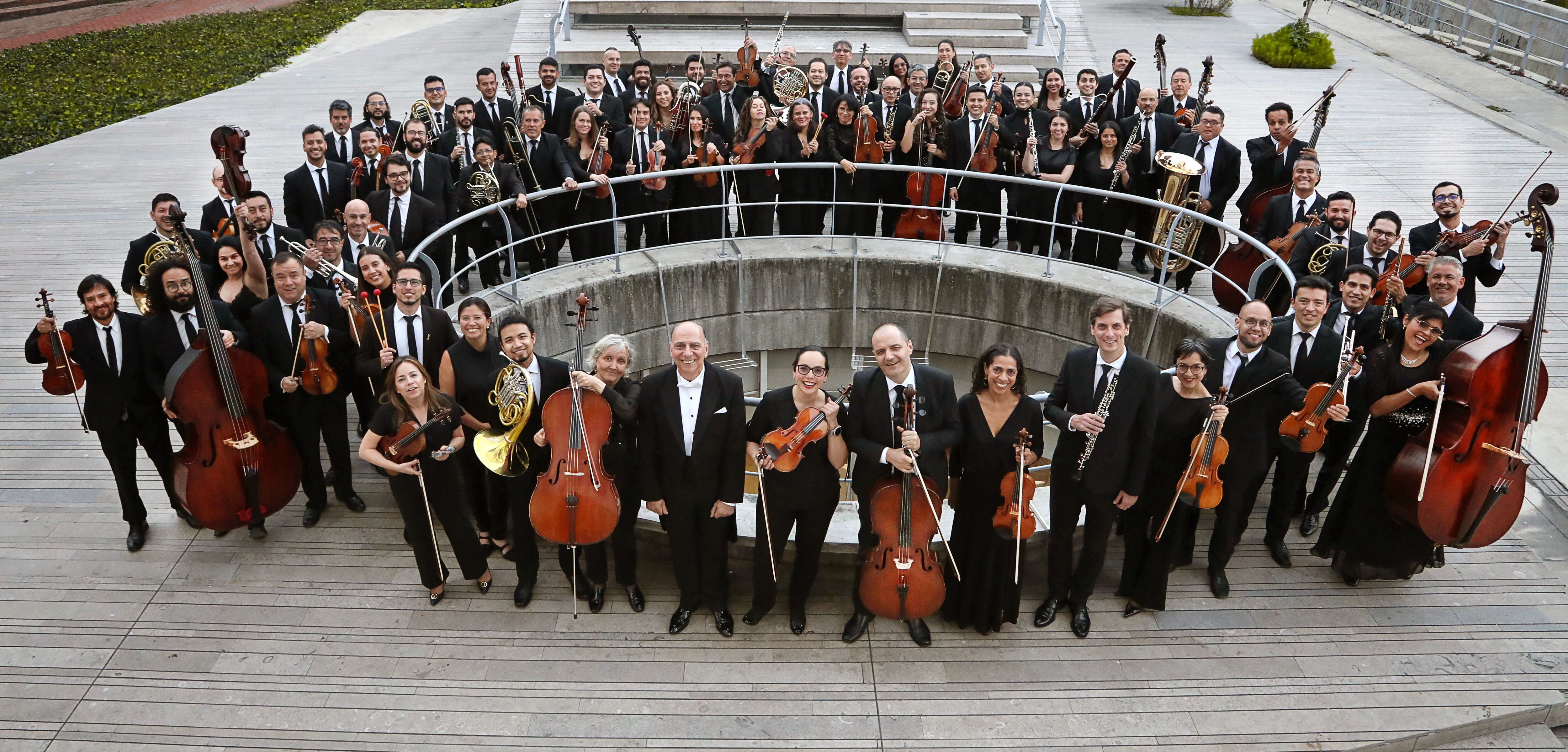 Orquesta Nacional Sinfónica de Colombia.
