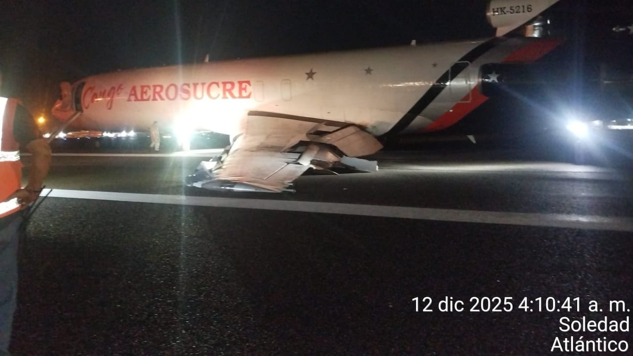 Aerosucre se pronuncia tras emergencia aérea provocada por falla en una de sus aeronaves en Barranquilla, “no se registraron personas heridas”