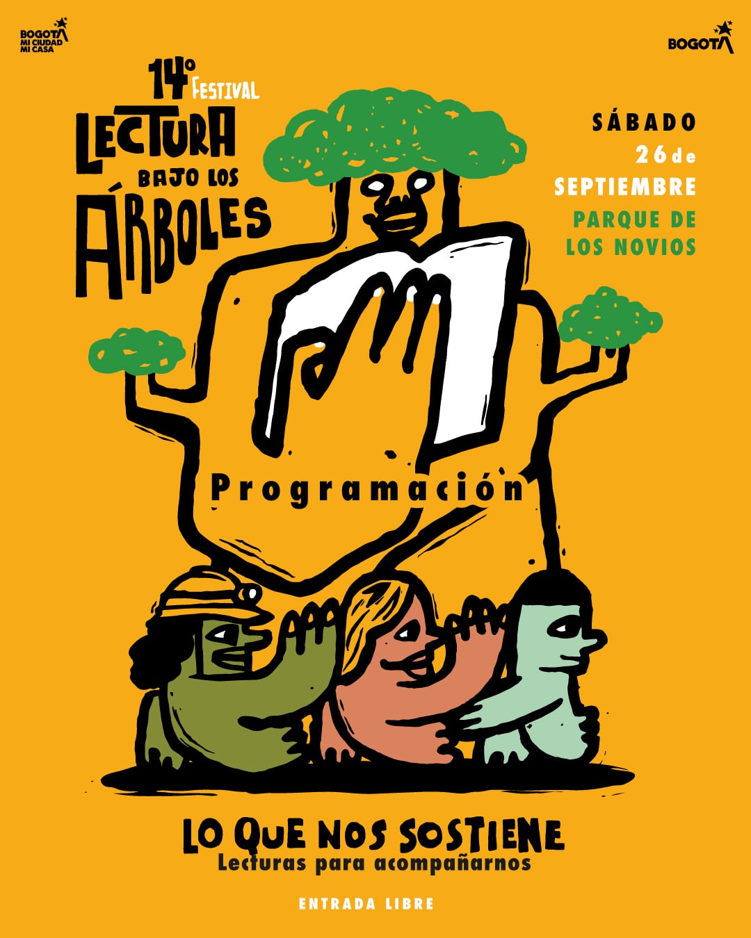 'Lectura bajo los árboles'