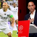 Andrés Iniesta habló de Luis Rubiales.