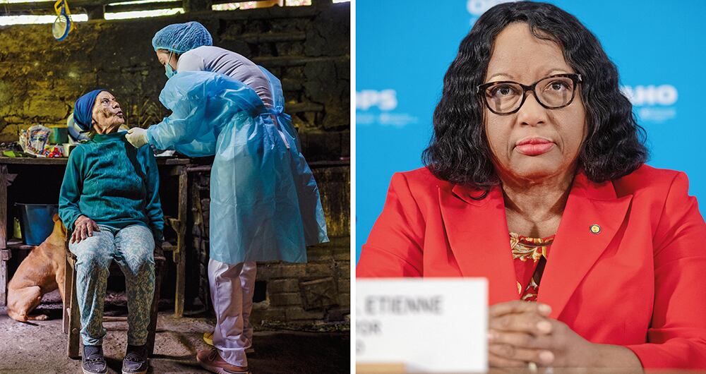 Carissa Etienne, directora de la OPS, expresó su preocupación por la alta ocupación de hospitales y la escasez de vacunas en los países más pobres del sur del continente.
