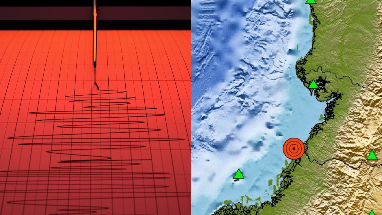 El sismo se sintió en varias zonas del país.