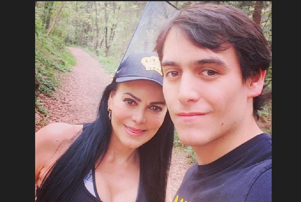 La actriz Maribel Guardia solía hacer actividades deportivas con su hijo