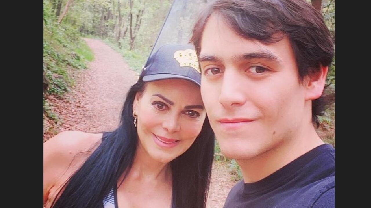 La actriz Maribel Guardia solía hacer actividades deportivas con su hijo