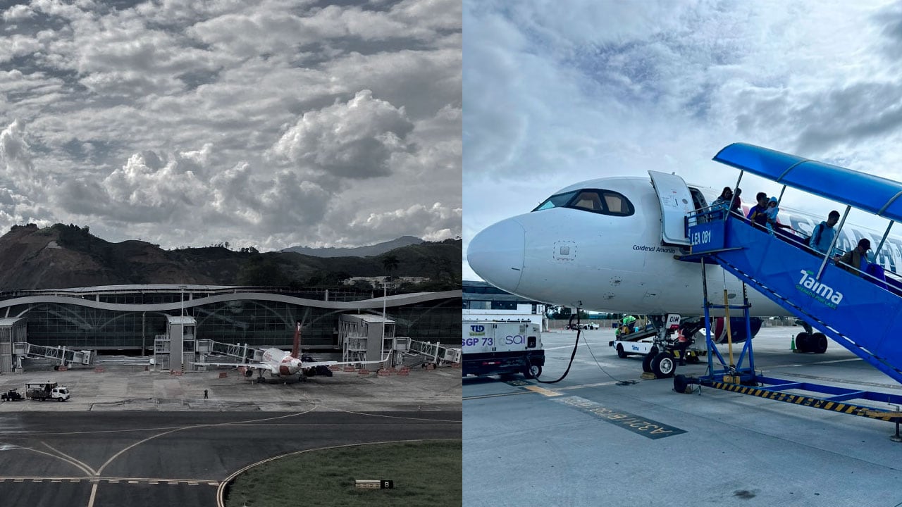 Viajeros desde Bogotá tuvieron que devolverse y bajarse en el Puente Aéreo.