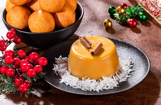 La preparación de las natillas bajas en calorías.