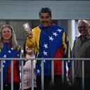 El presidente de Venezuela Nicolás Maduro participa en las elecciones este domingo 28 de julio. (Photo by Juan BARRETO / AFP)