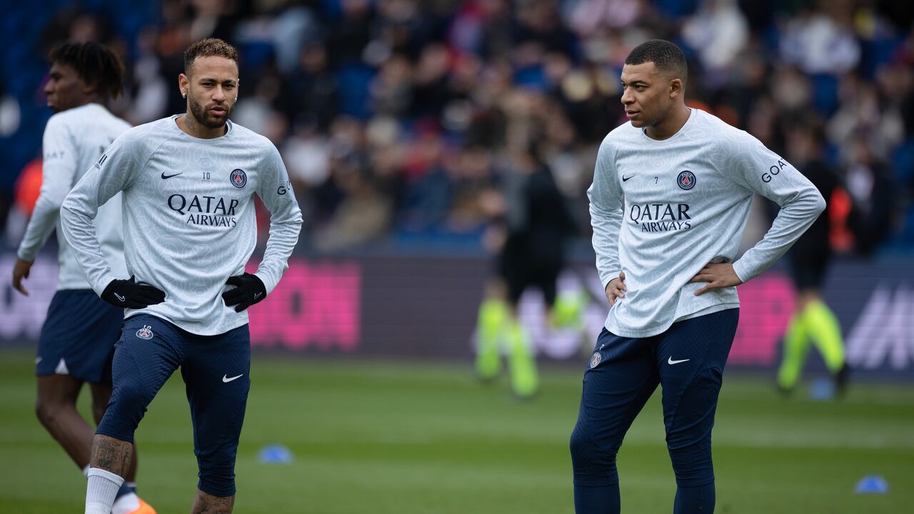 Neymar y Mbappé.