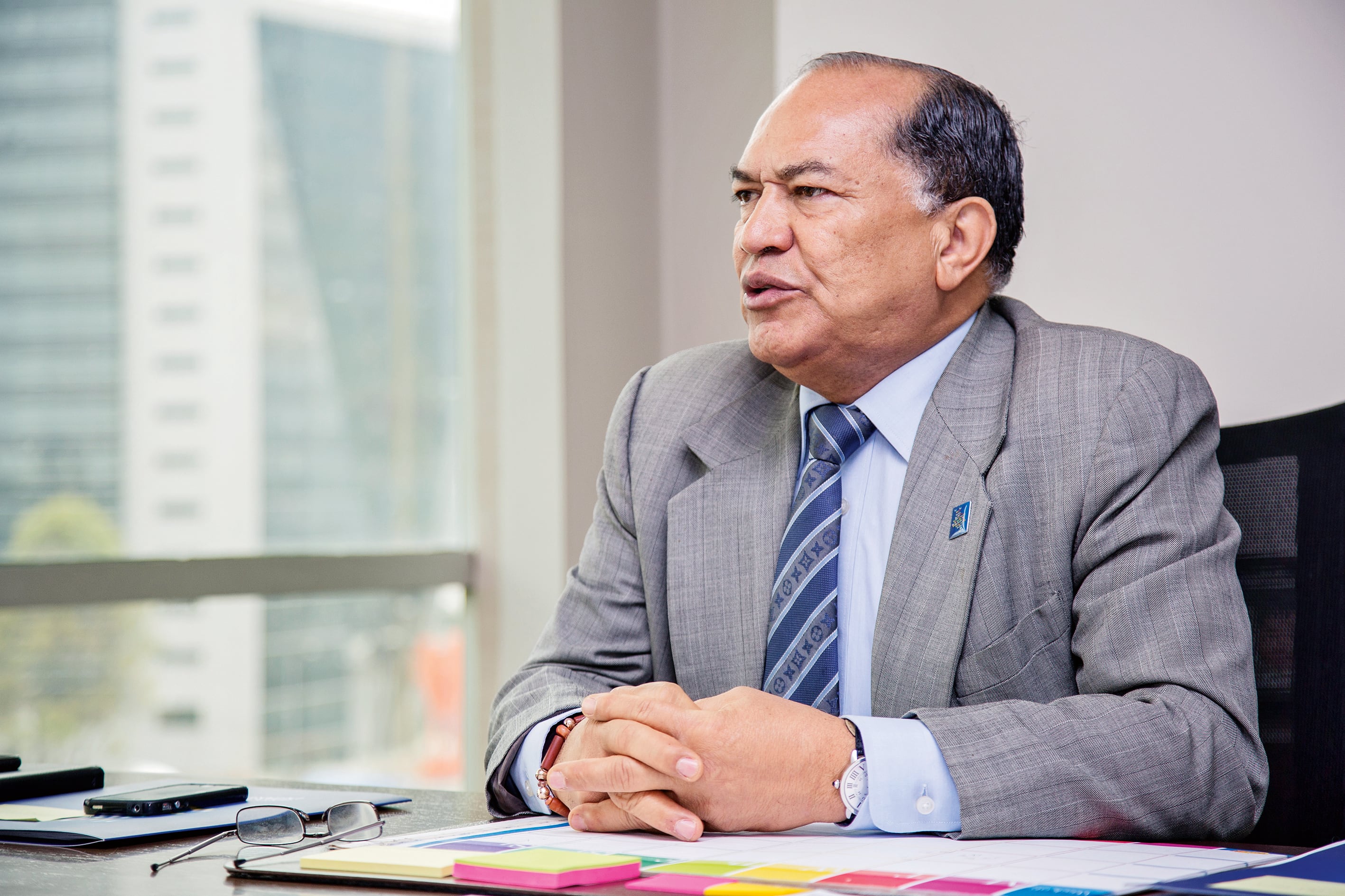 Amylkar Acosta. Exministro de Minas y Energía.