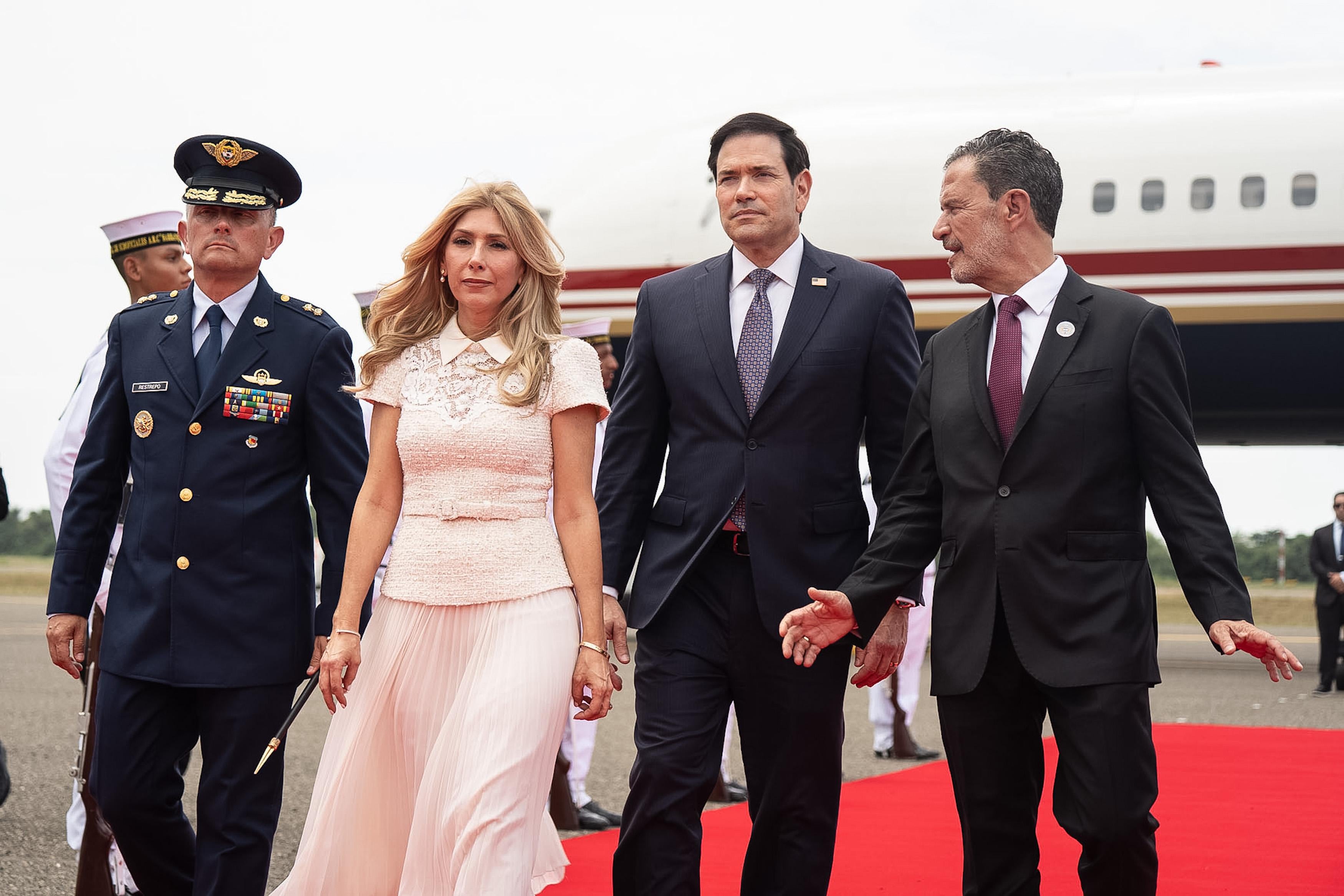 Visita de Marco Rubio a Barranquilla.