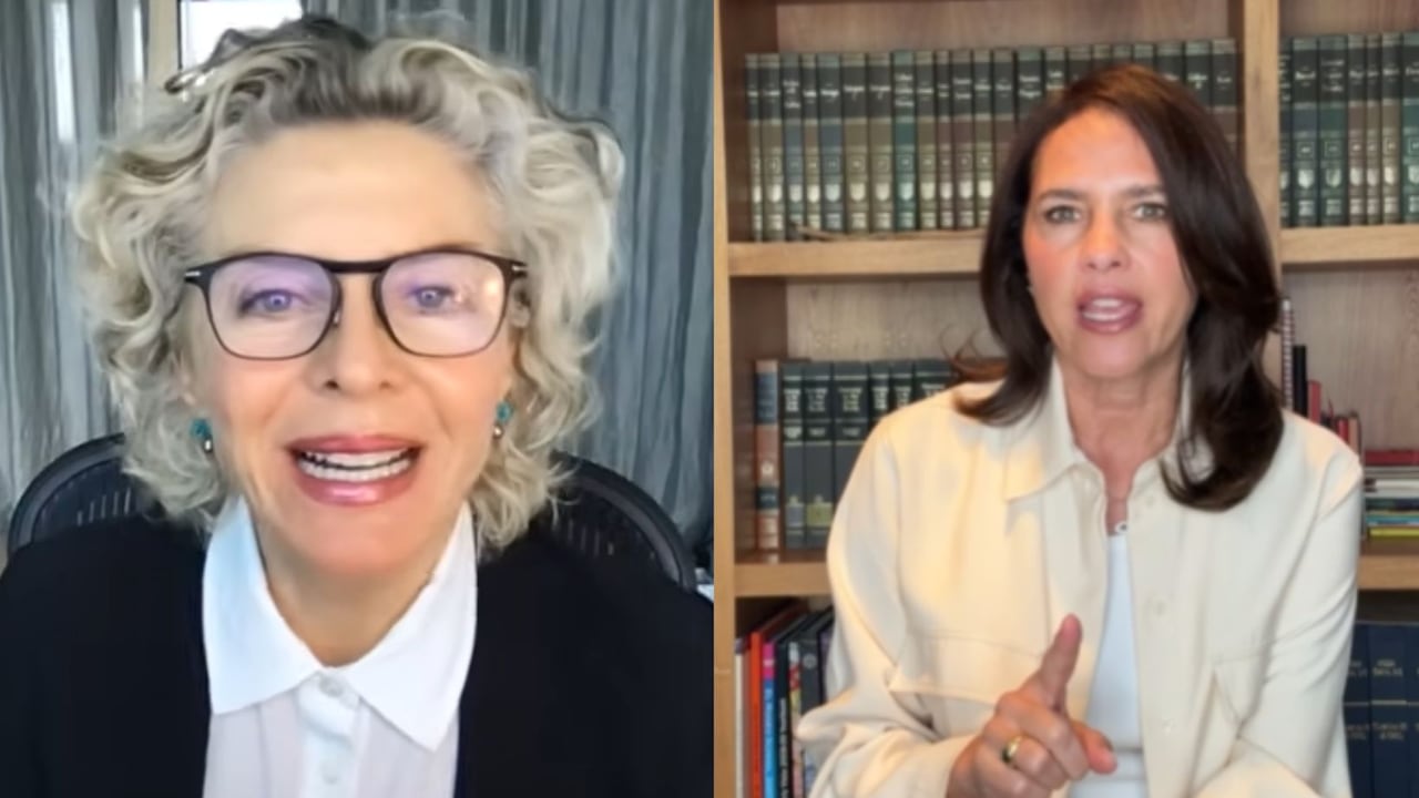 Margarita Rosa de Francisco y Paola Turbay