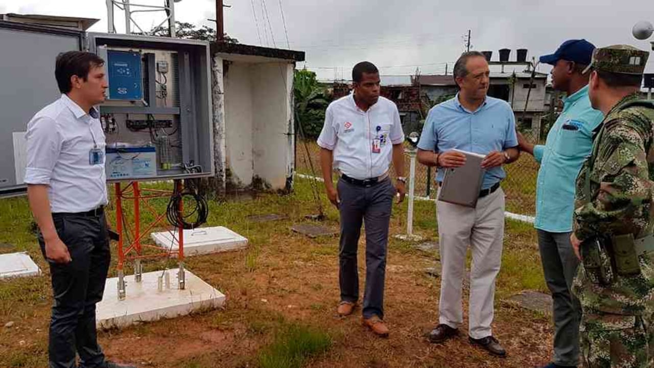 "Hoy se le entrega al Chocó una red de monitoreo de las modernas del país", Luis Murillo.