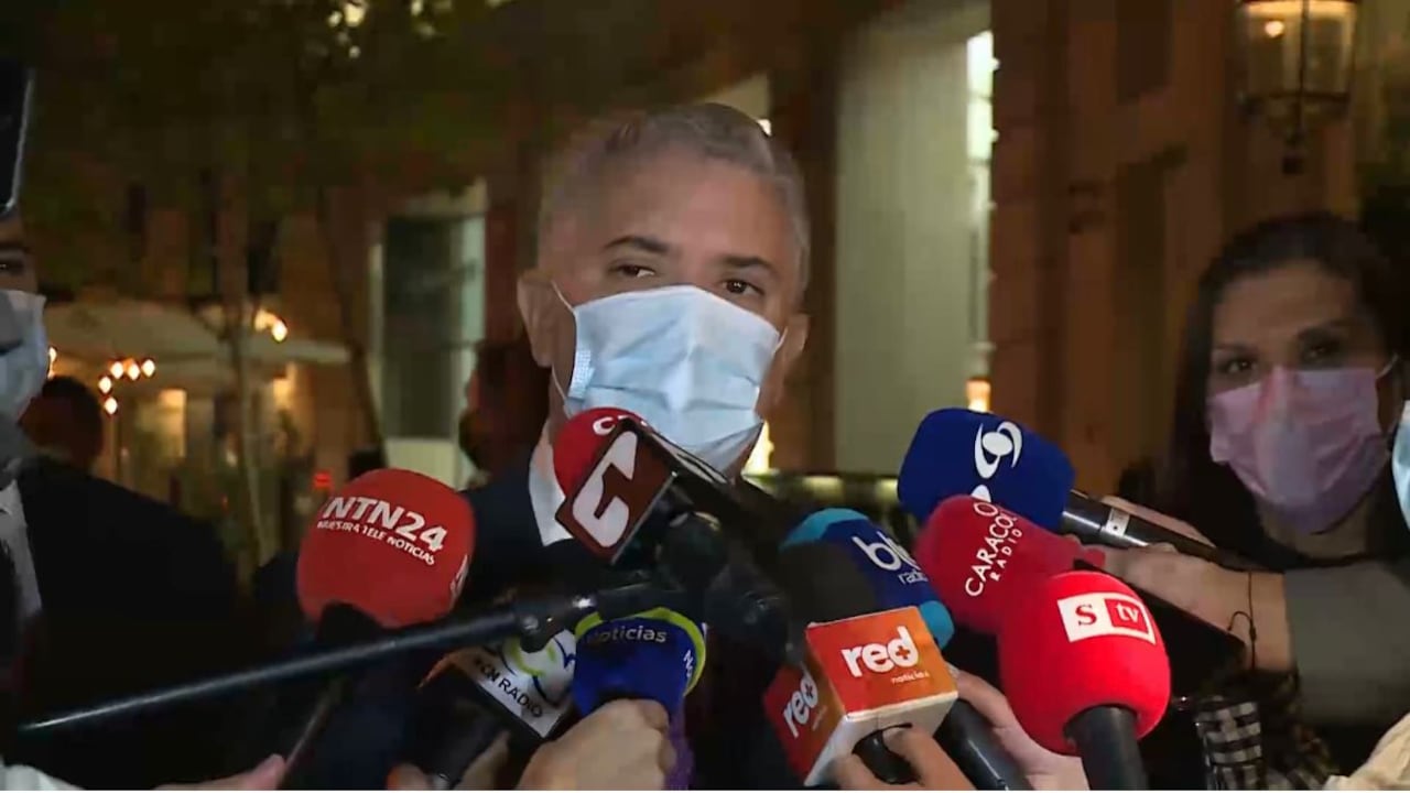 Iván Duque presidente de Colombia visita oficial España
