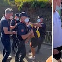 La pelea en la que se vio involucrado un hombre del Jumbo.