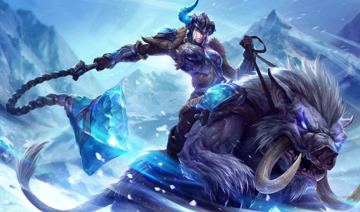 Sejuani es uno de los campeones disponibles en League of Legends.