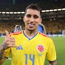 Gustavo Puerta sonríe tras la victoria de Colombia vs. RD Congo en el Mundial 2026.